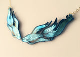 betta fish necklace
