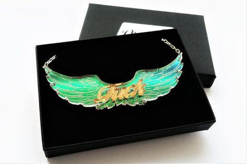 flying fuck necklace