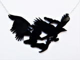 Murder of Crows Necklace