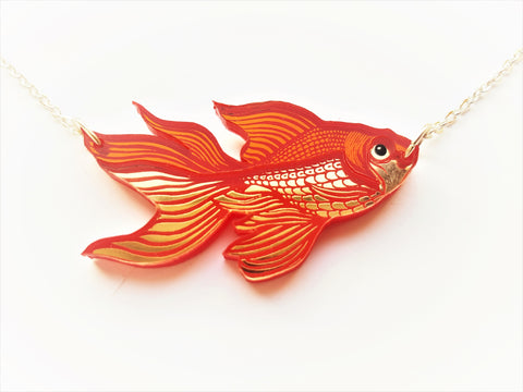 Goldfish Necklace