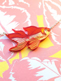 Goldfish Necklace