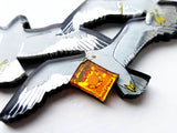Seagull necklace with Monster Munch