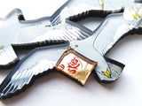 Seagull necklace with Skips