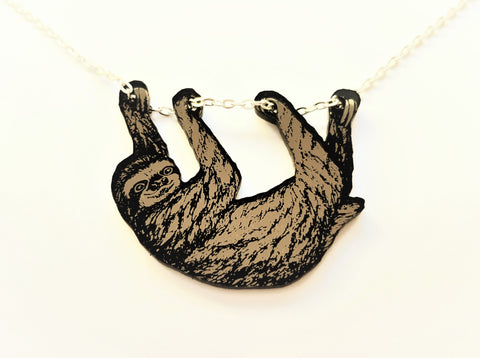 sloth necklace
