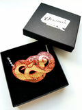 Corn snake necklace in gift box