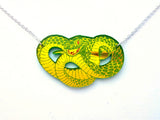 Tree viper necklace