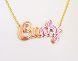 cunty necklace