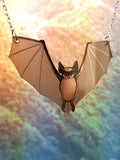 pipistrelle bat necklace